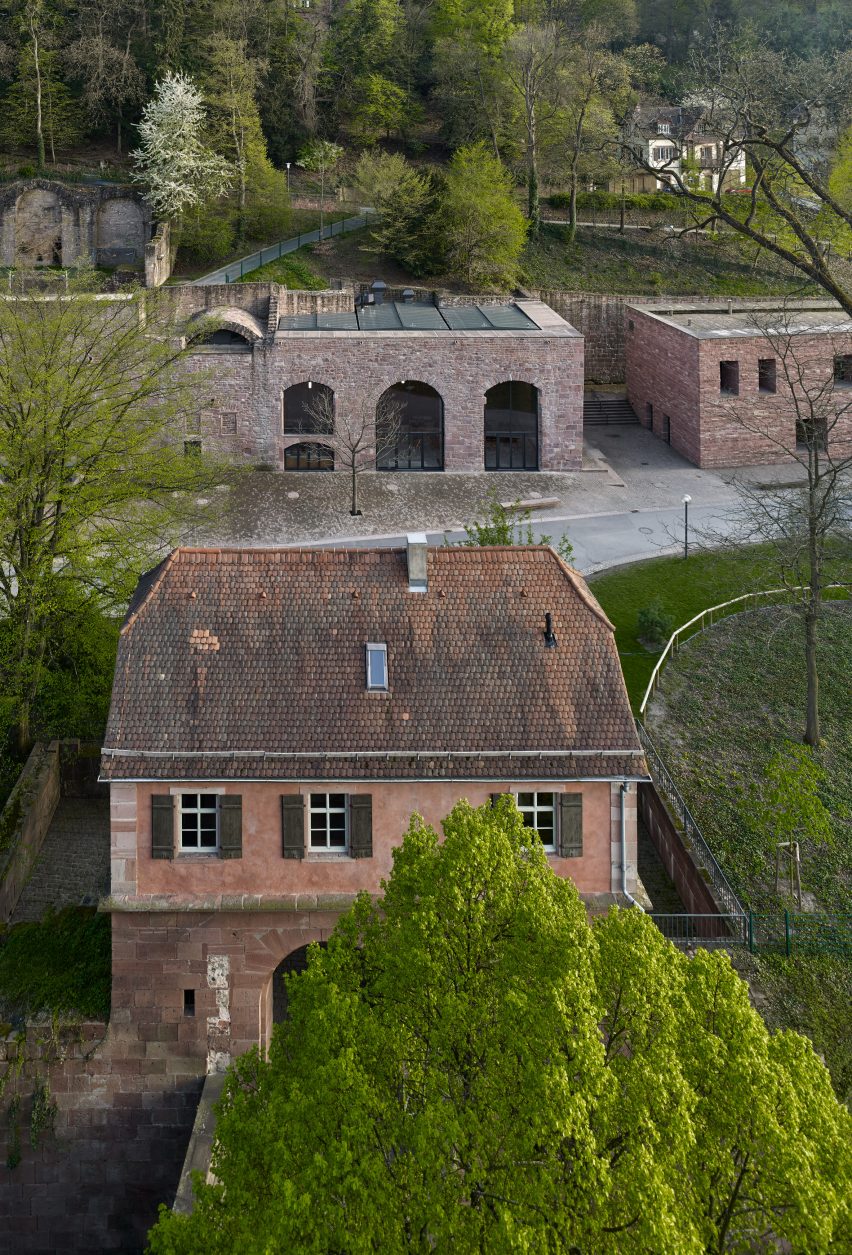 Heidelberg Castle restoration by Max Dudler
