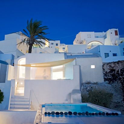 Greek island homes