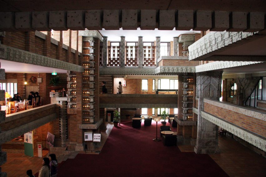 The Imperial Hotel by Frank Lloyd Wright