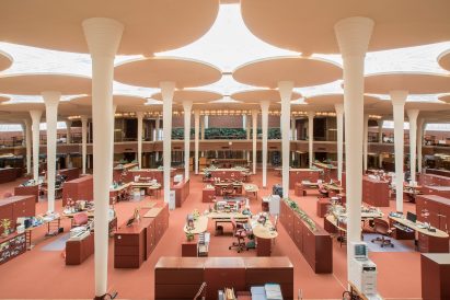 Johnson Wax by Frank Lloyd Wright