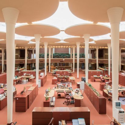 Johnson Was HQ by Frank Lloyd Wright