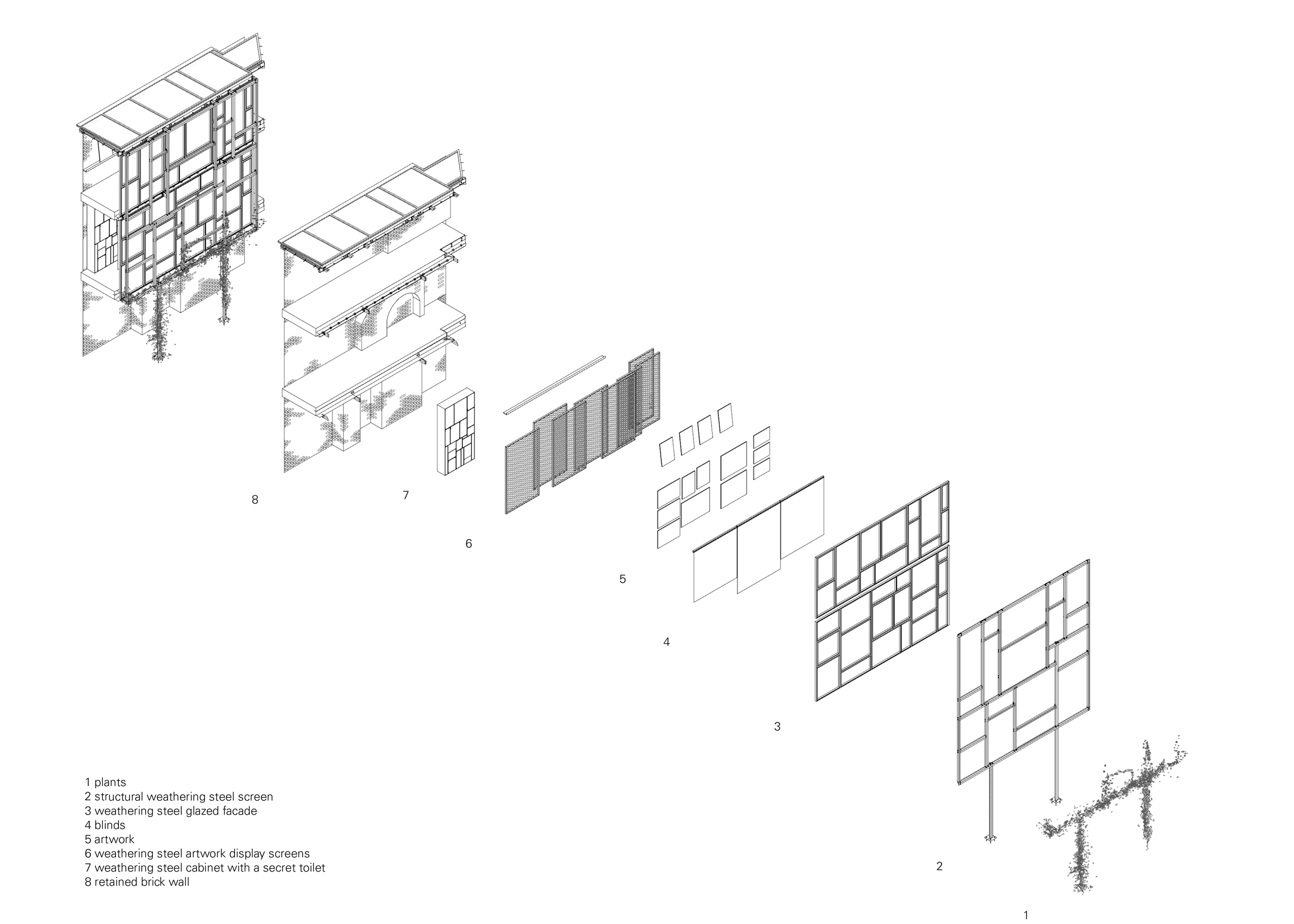 Residential extension: The Layered Gallery, London, by Gianni Botsford Architects
