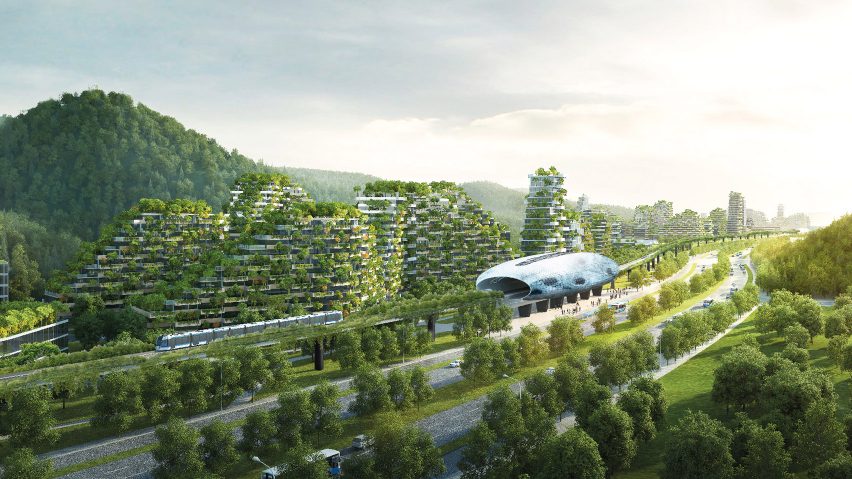 Stefano Boeri designs “vertical forest” city to eat up China’s smog