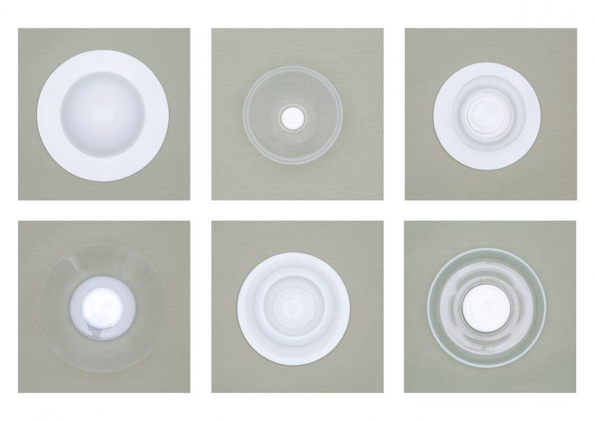 Royal College of Art graduate Lina Saleh’s jelly-like Living Plates