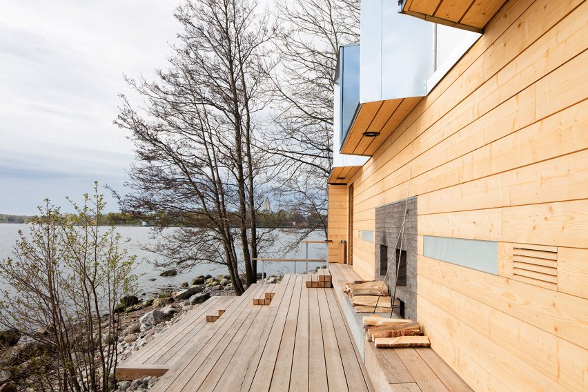 Lonna Sauna by OOPEAA
