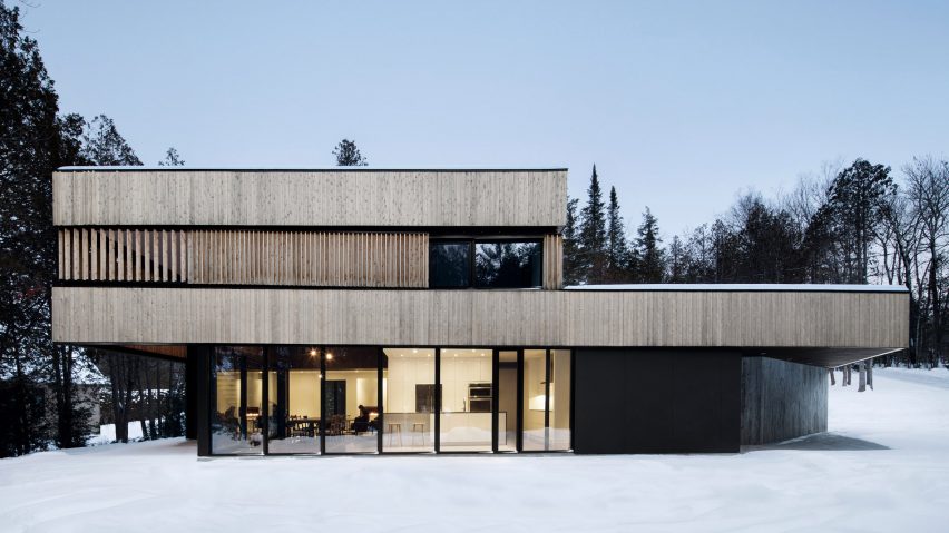Maison sur le Lac by ACDF Architecture