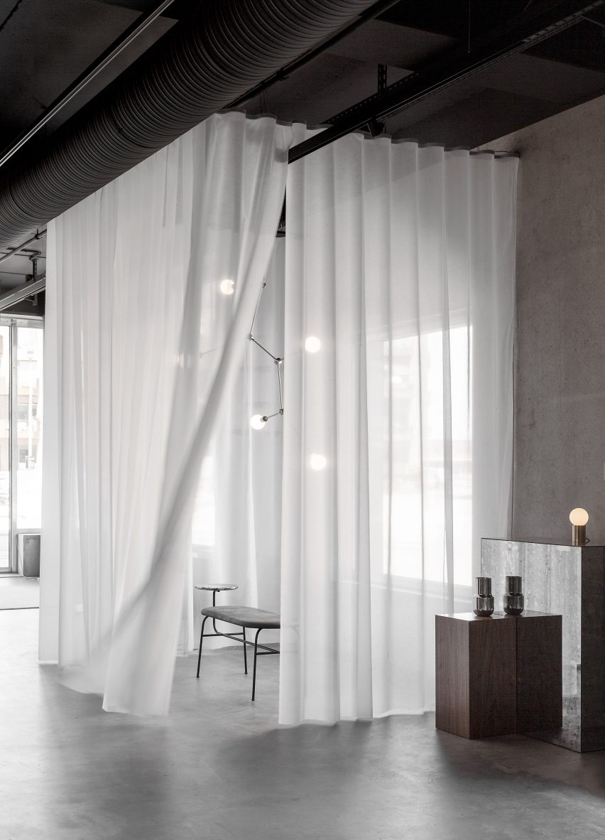 Menu Space showroom, a collaborative project with Norm Architects, is finished for Danish design company MENU