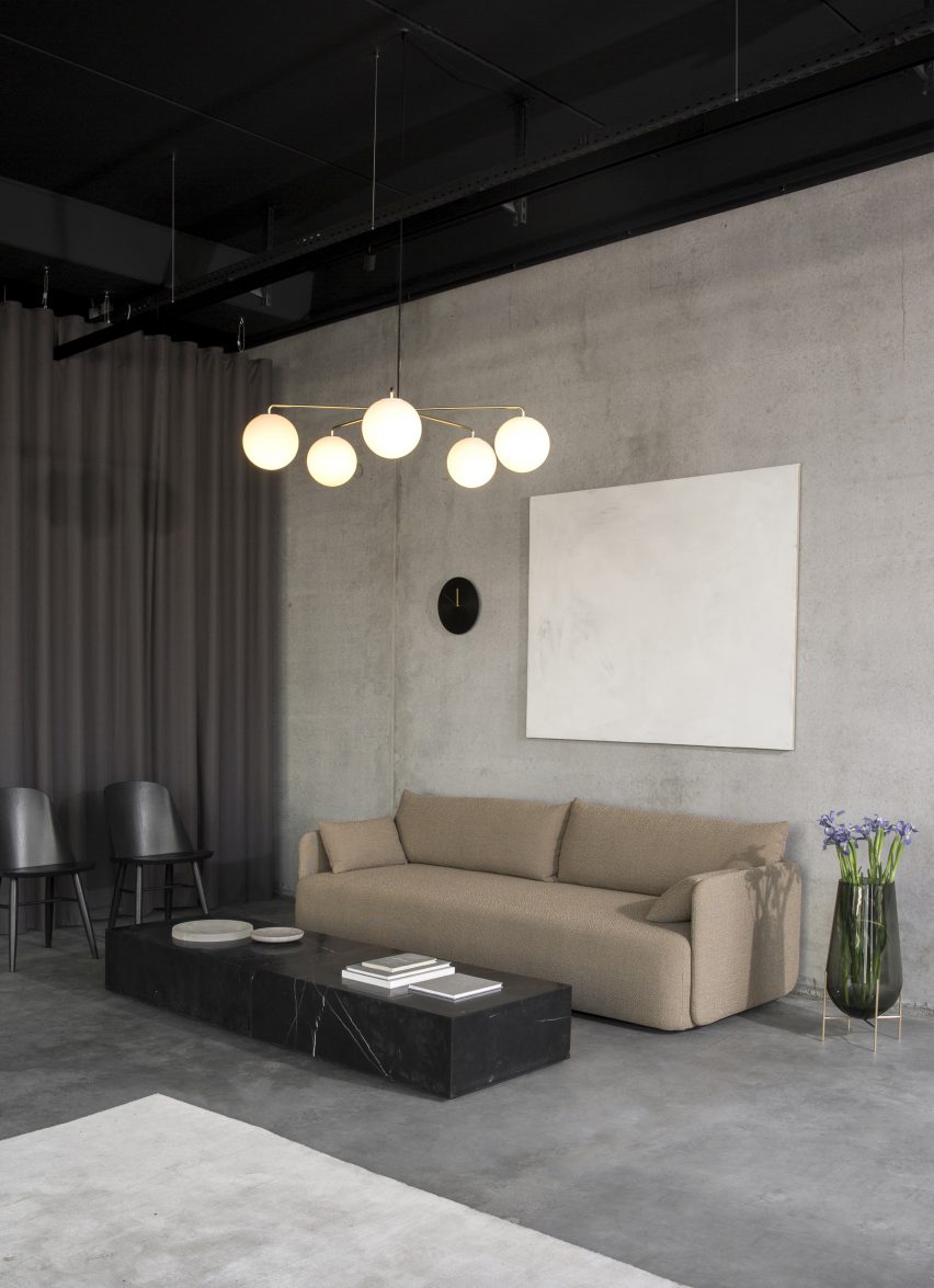 Menu Space showroom, a collaborative project with Norm Architects, is finished for Danish design company MENU