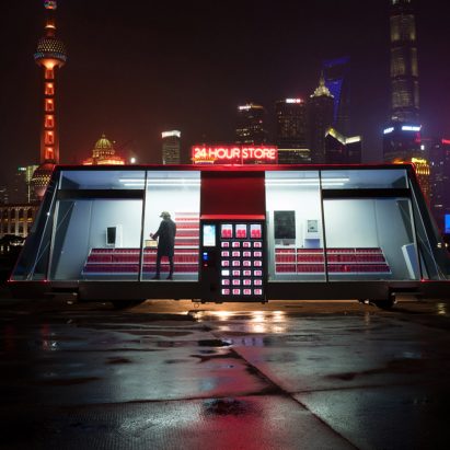 Moby mobile grocery store by Wheelys
