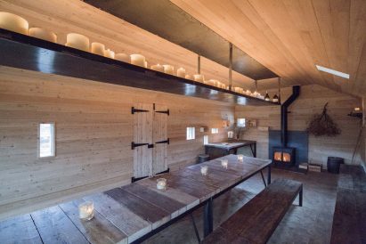 Modernist highland hut by Moxon Architects
