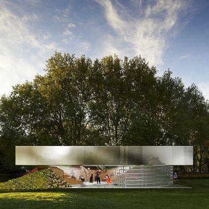 OMA designs adaptable amphitheatre for fourth MPavilion in Melbourne