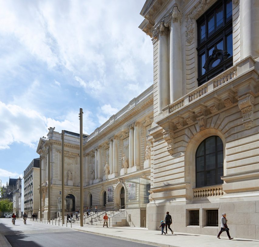 Museé d'arts de Nantes, France, by Stanton Williams
