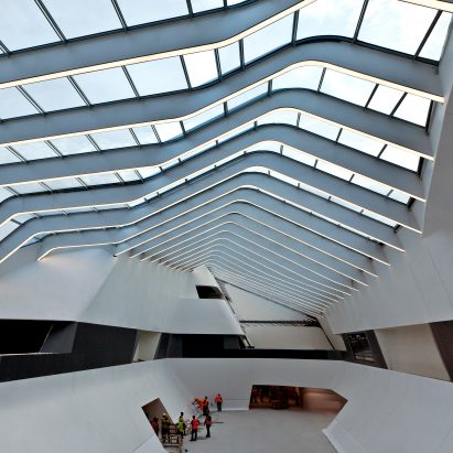 Zaha Hadid Architects completes first phase of high-speed rail station in Naples