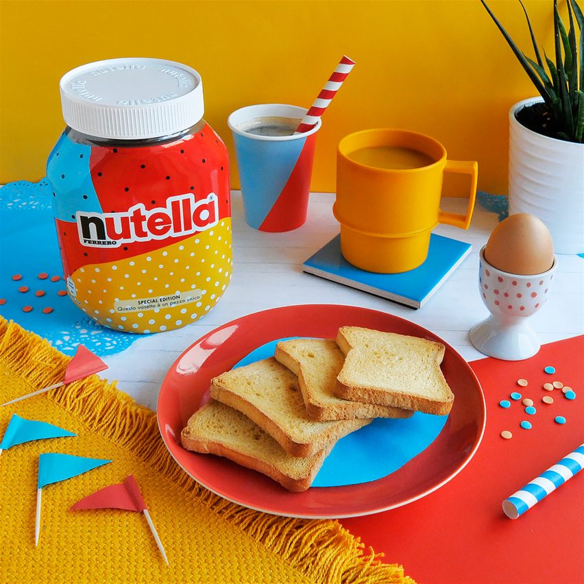 Nutella Unica packaging design