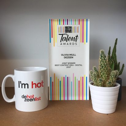 “Game changer” Dezeen Hot List named best digital content idea at BSME awards