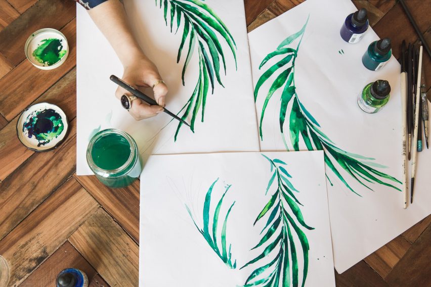 Alfie Lay co-designs 'Palmspace' with Hackney Downs Studios
