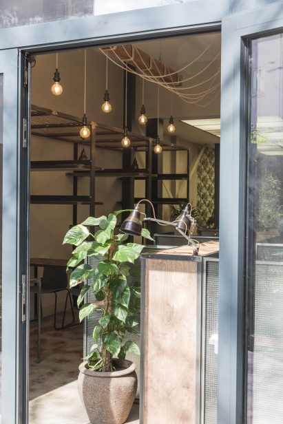 Alfie Lay co-designs 'Palmspace' with Hackney Downs Studios