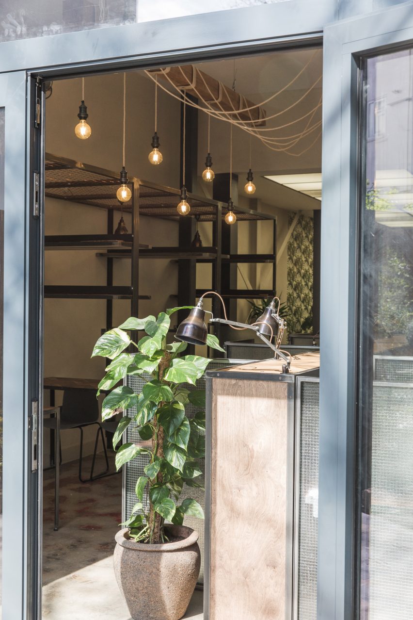 Alfie Lay co-designs 'Palmspace' with Hackney Downs Studios