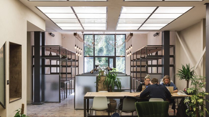 Alfie Lay co-designs 'Palmspace' with Hackney Downs Studios