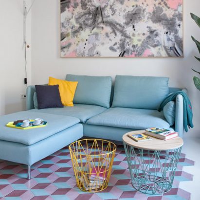 Pinterest roundup pastel interiors