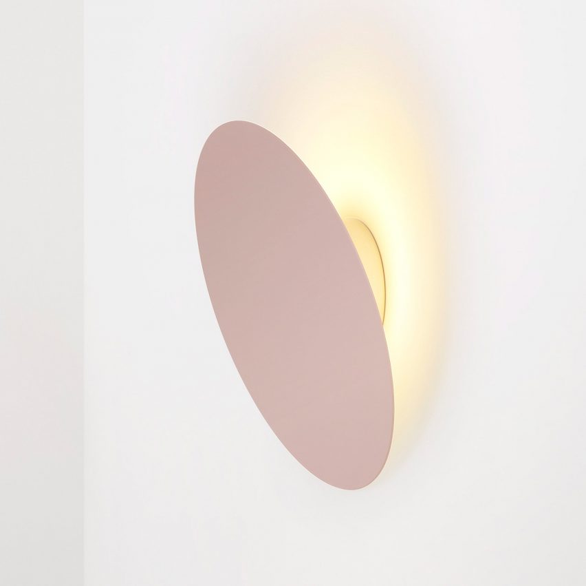 Ross Gardam's Polar wall lamp