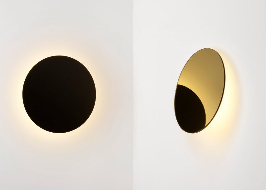 Ross Gardam's Polar wall lamp