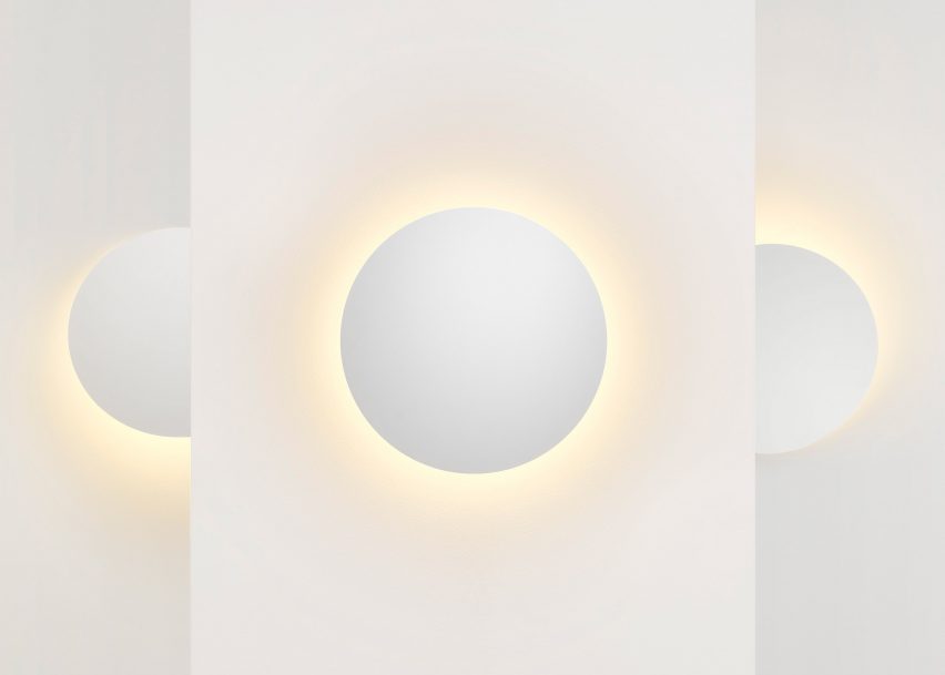 Ross Gardam's Polar wall lamp
