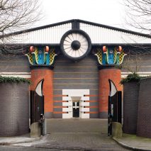 John Outram’s “Temple of Storms” pumping station heritage listed as one of UK’s finest postmodern buildings
