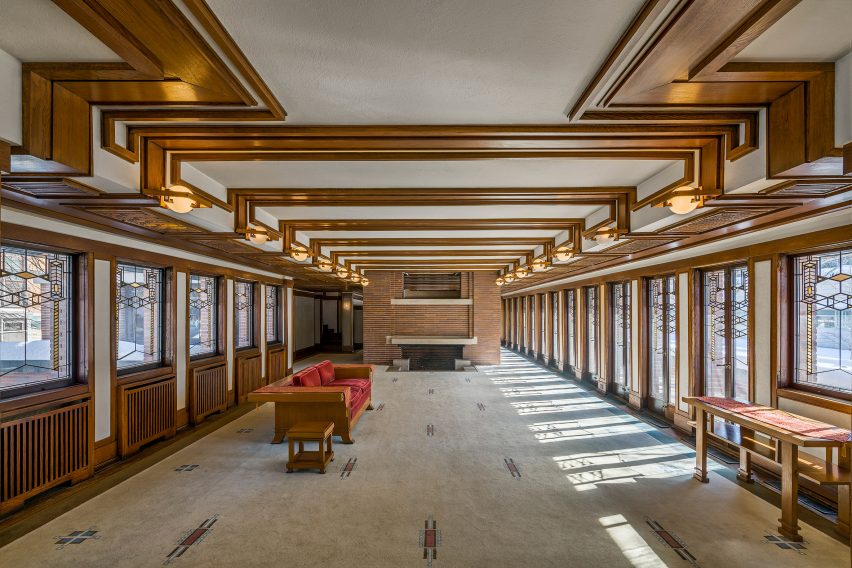 Robie House by Frank Lloyd Wright