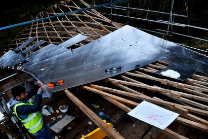 Sawmill Shelter by Architectural Association students, Design + Make programme
