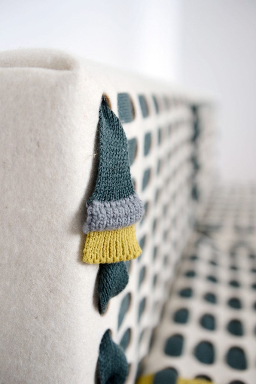Strata furniture by Katrine Hesseldahl & Victor Strimfors