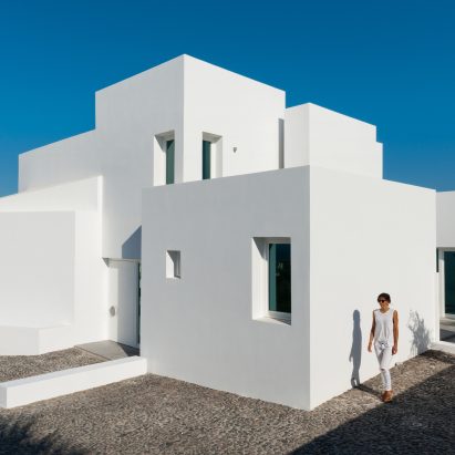Greek island homes