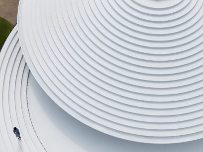 Tenri Station plaza CoFuFun by Nendo