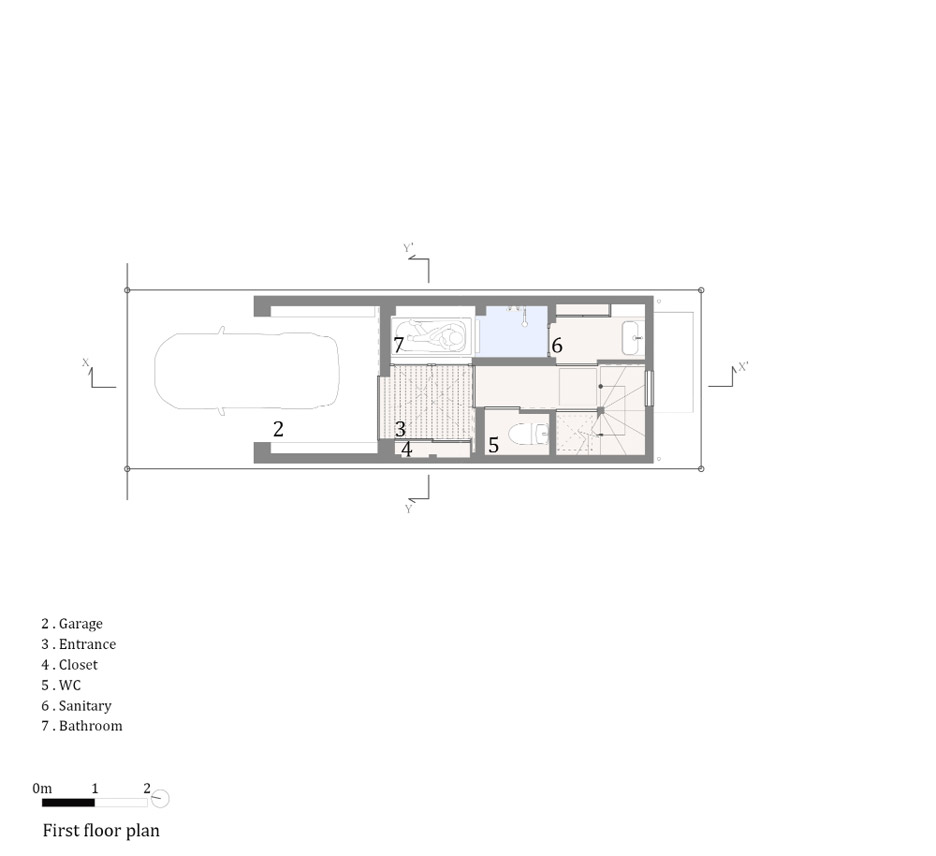 Tiny House in Kobe by FujiwaraMuro Architects