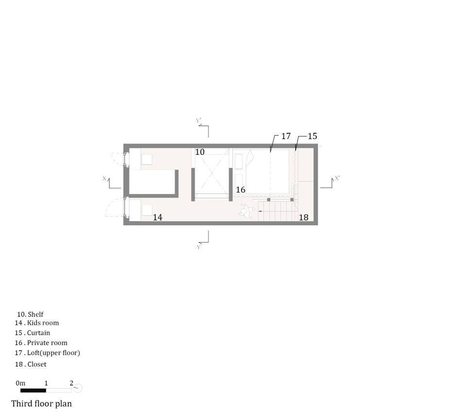 Tiny House in Kobe by FujiwaraMuro Architects