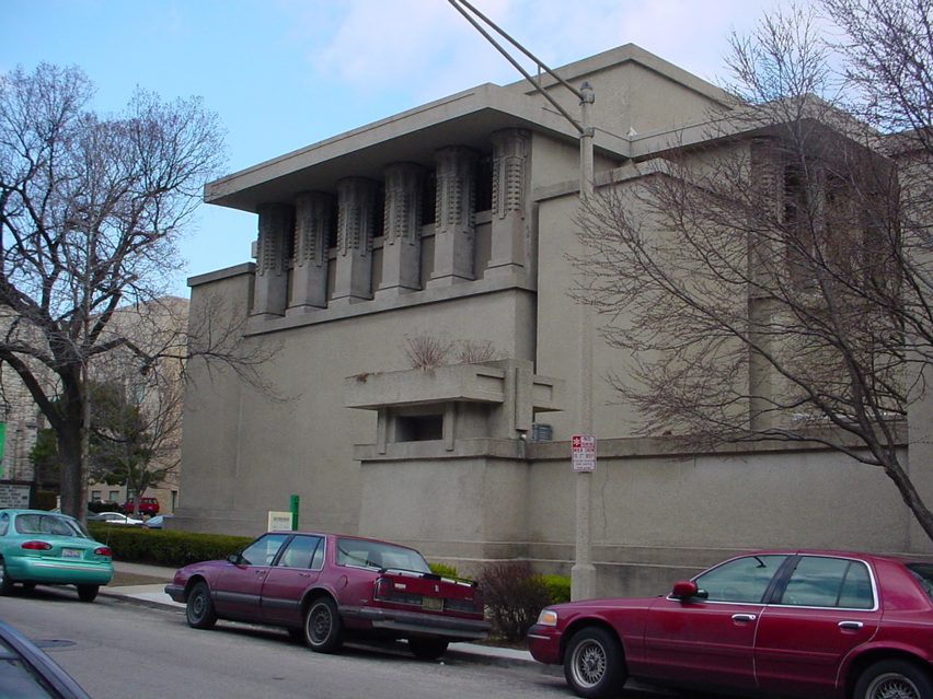 Unity Temple by Frank Lloyd Wright