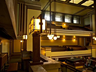 Unity Temple by Frank Lloyd Wright