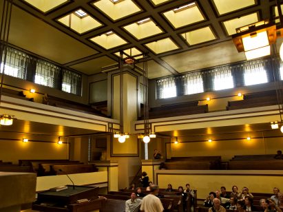 Unity Temple by Frank Lloyd Wright