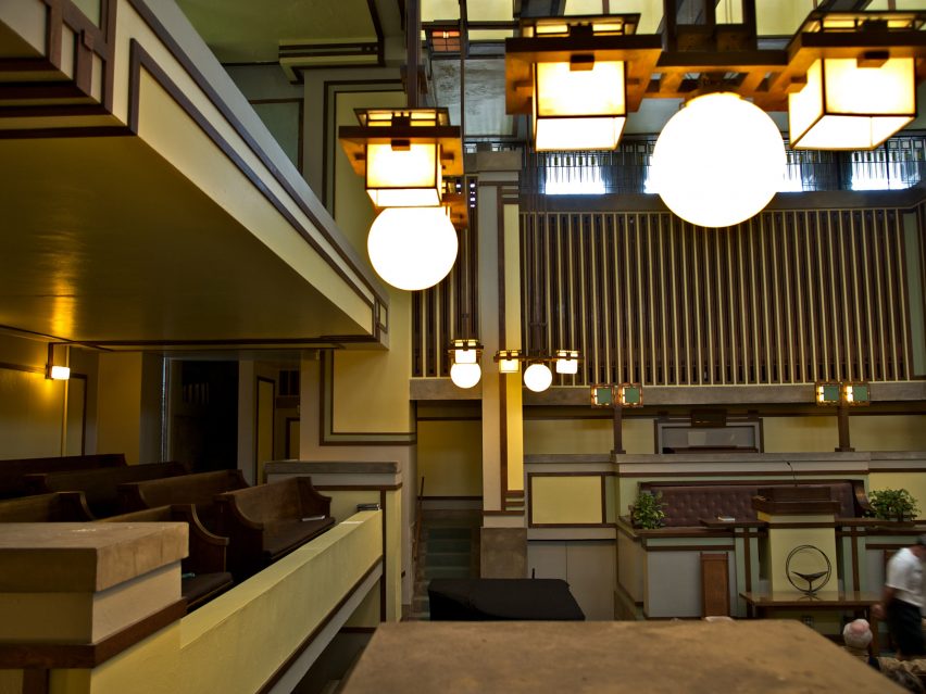 Unity Temple by Frank Lloyd Wright