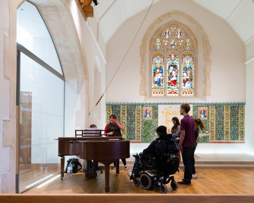 University of Winchester Chapel by Design Engine Architects