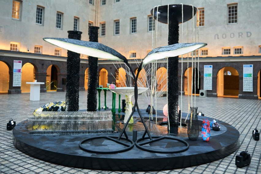Water Bench Tropic City project by Jolan van der Wiel