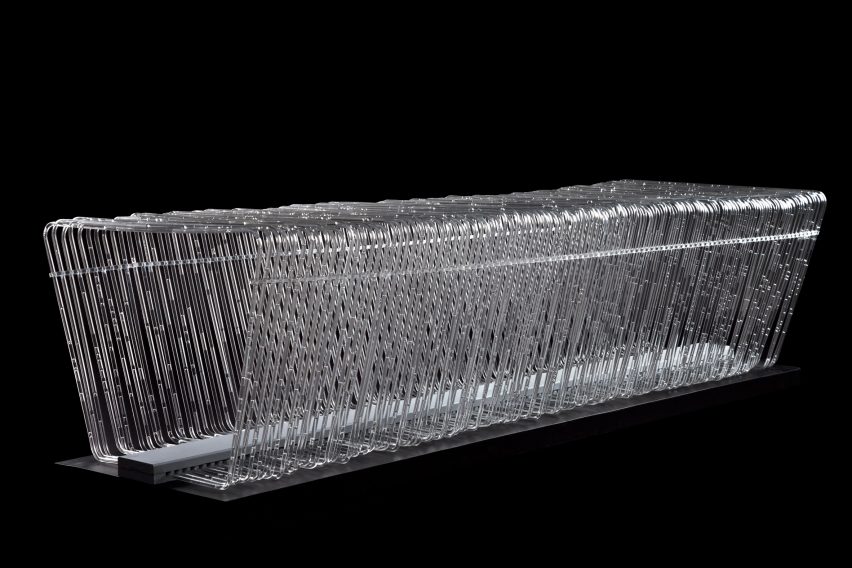 Water Bench Tropic City project by Jolan van der Wiel