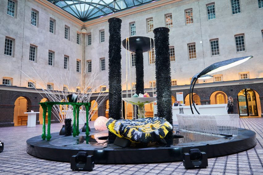 Water Bench Tropic City project by Jolan van der Wiel