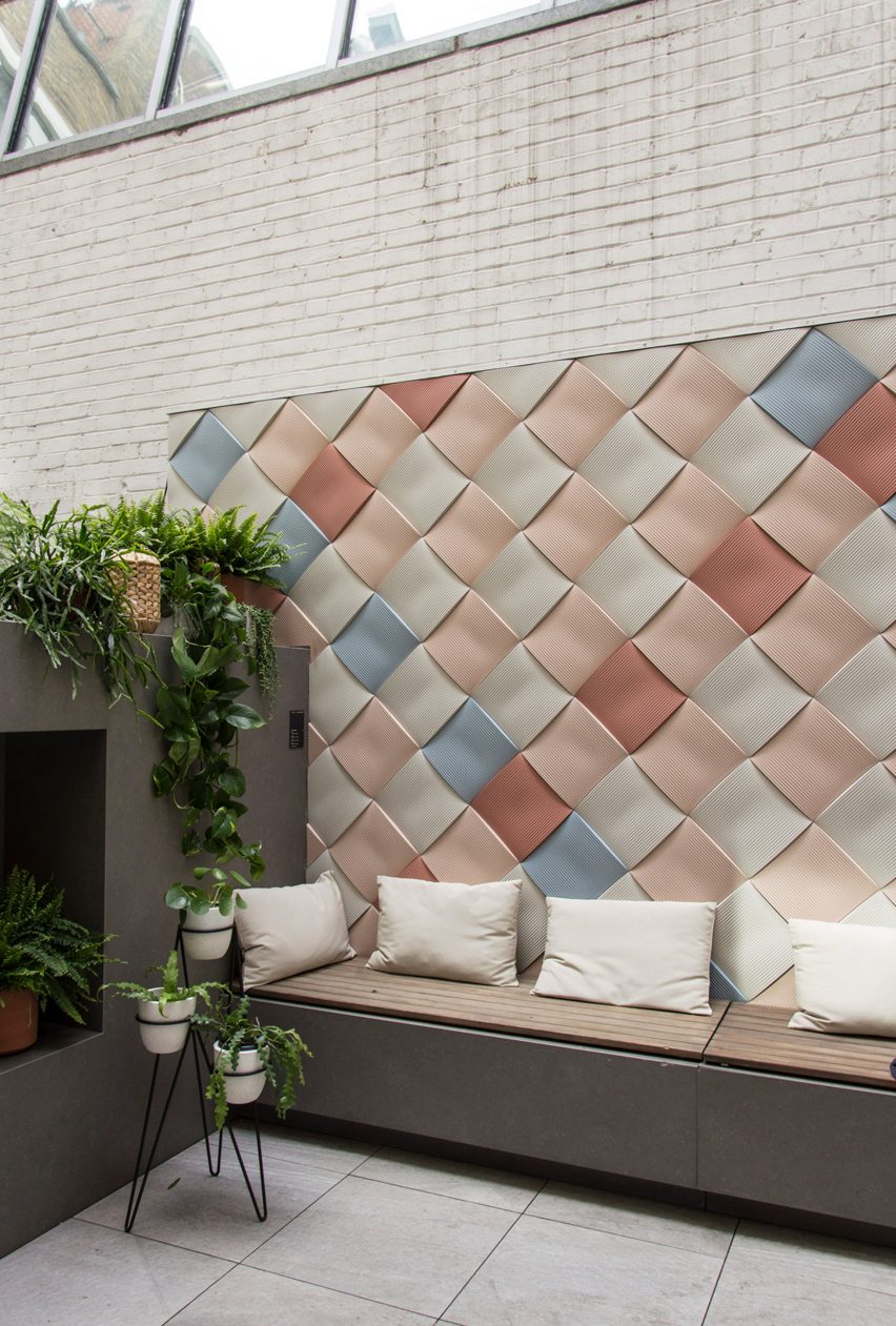 Weave Tiles for Kaza by Note Design Studio