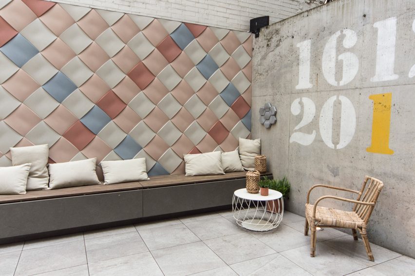 Weave Tiles for Kaza by Note Design Studio