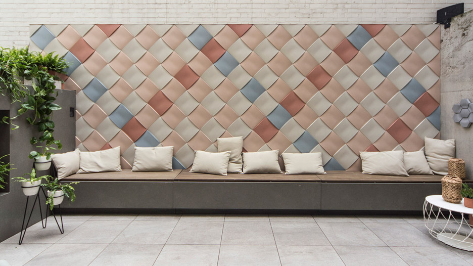 Weave Tiles for Kaza by Note Design Studio