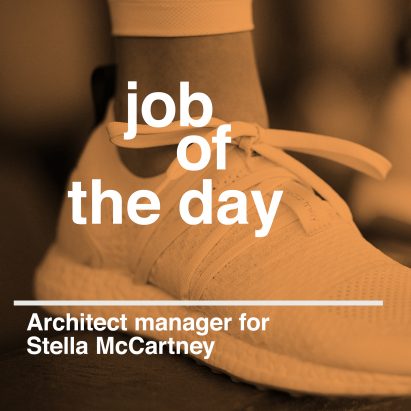 Job of the day: architect manager for Stella McCartney