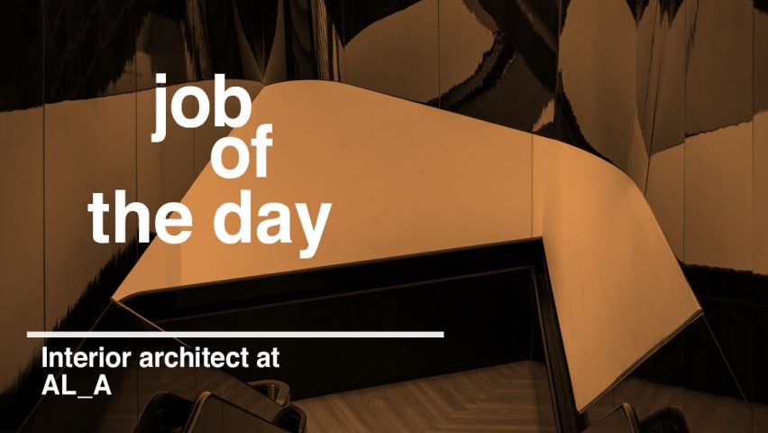 Job of the day: interior architect at AL_A