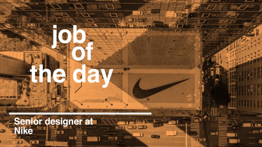 Job of the day: senior designer at Nike