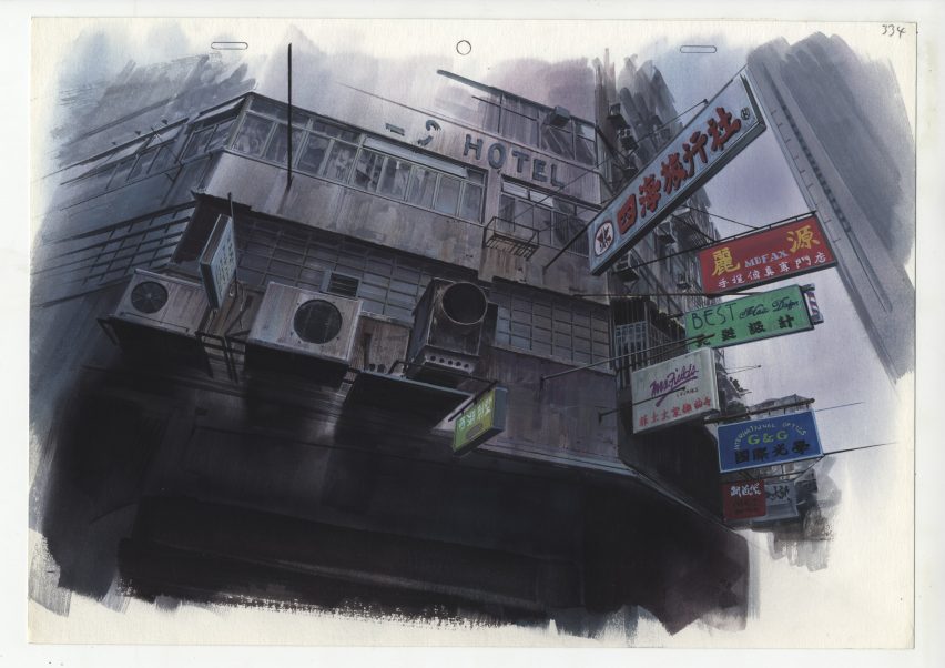 Anime Architecture: Backgrounds of Japan exhibition at the House of Illustration